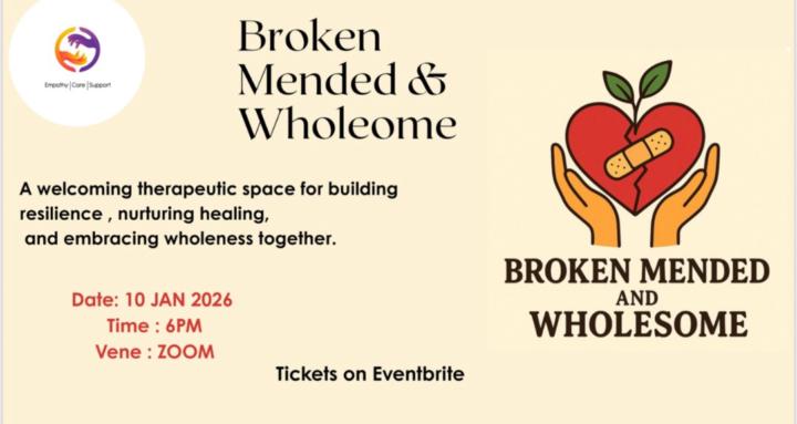 BROKEN MENDED & WHOLESOME