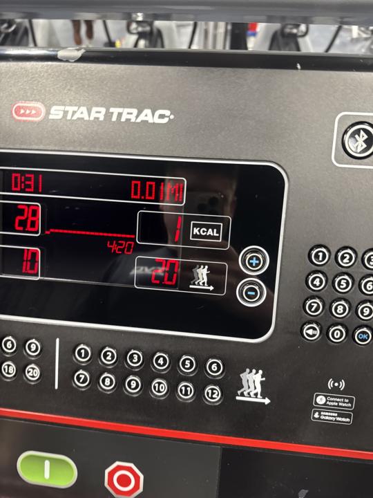 Morning workout