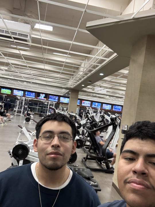 Gym with my glorious leader 