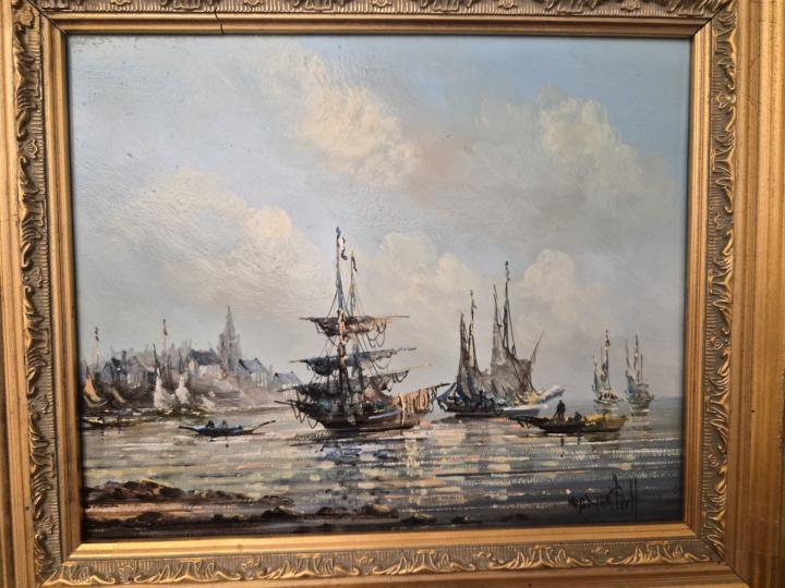 Picture sailing ship