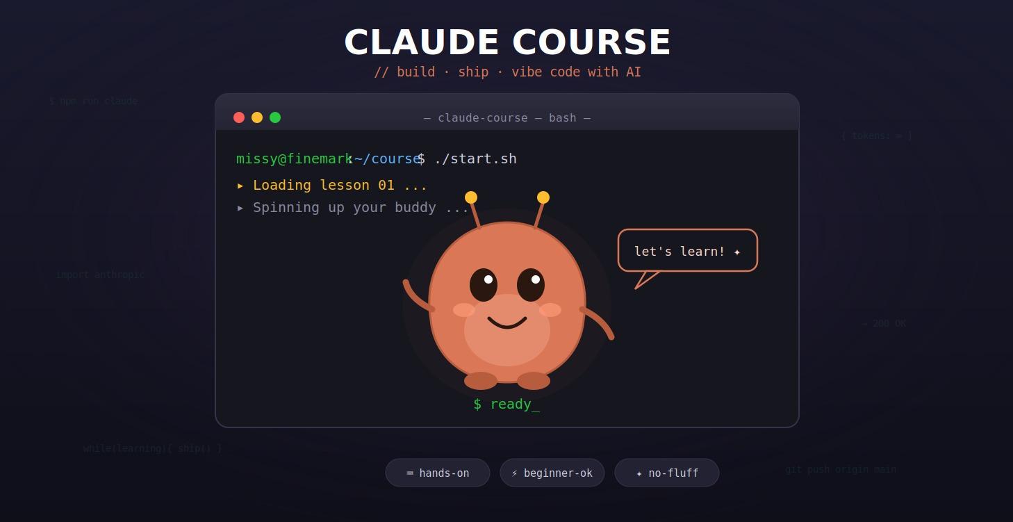 Claude Course
