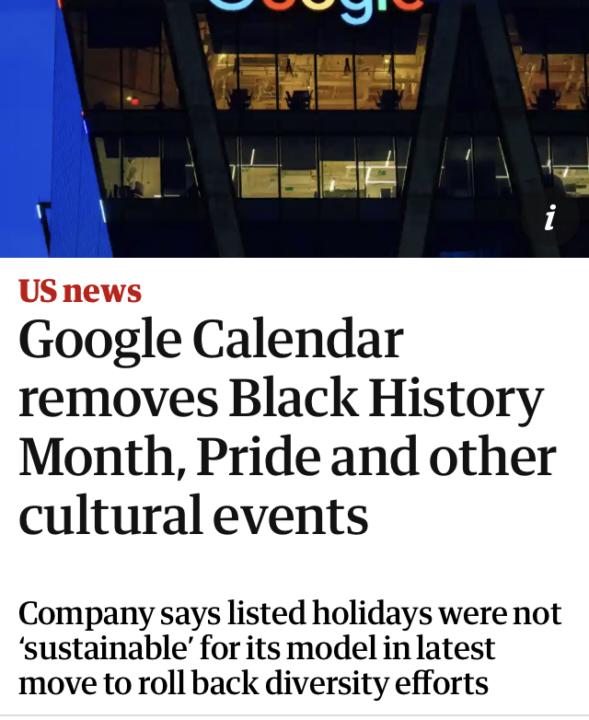 The erasing of our history 