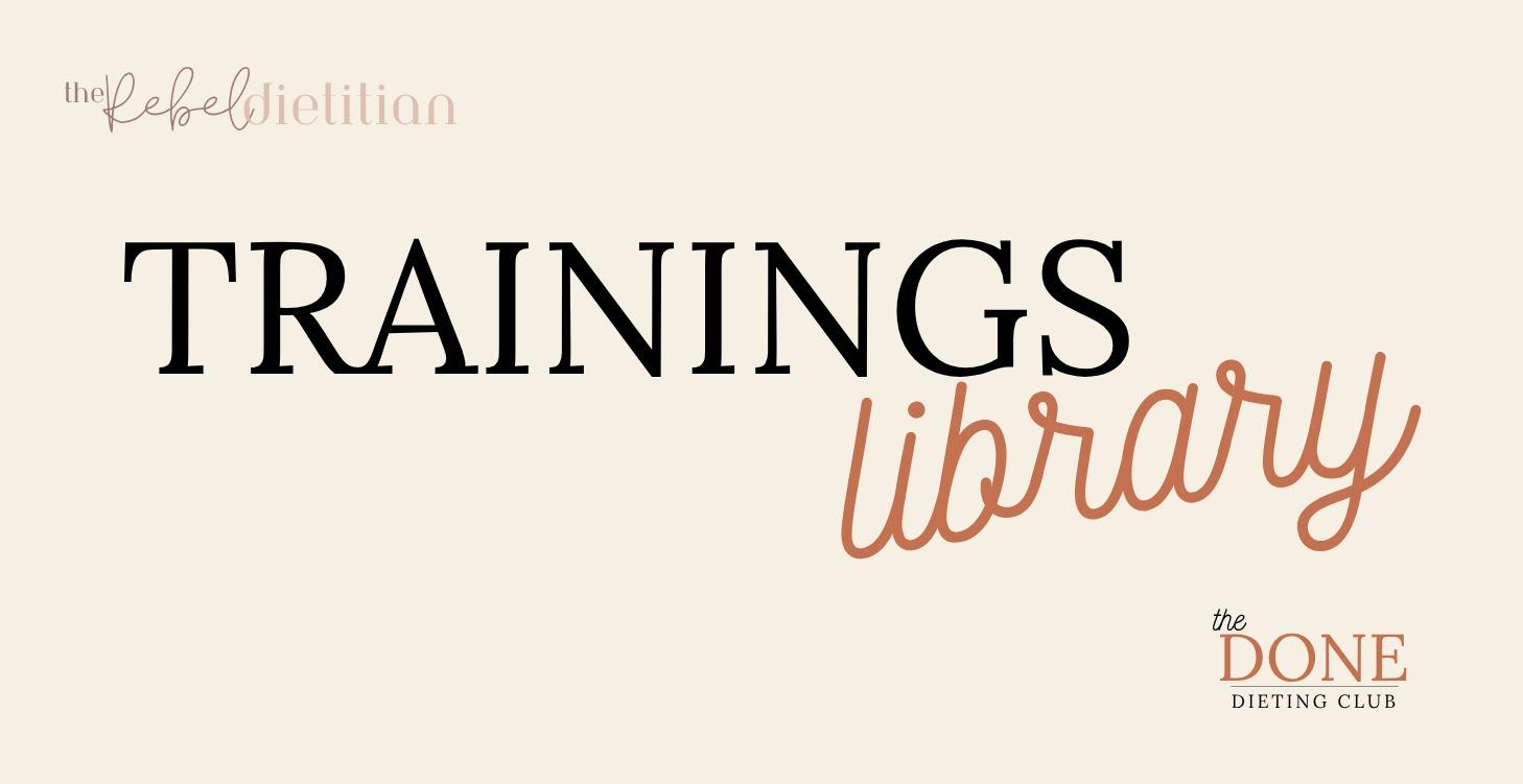Trainings Library
