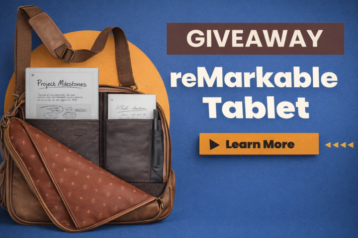  🎉 reMarkable Tablet GIVEAWAY ANNOUNCEMENT 🎉