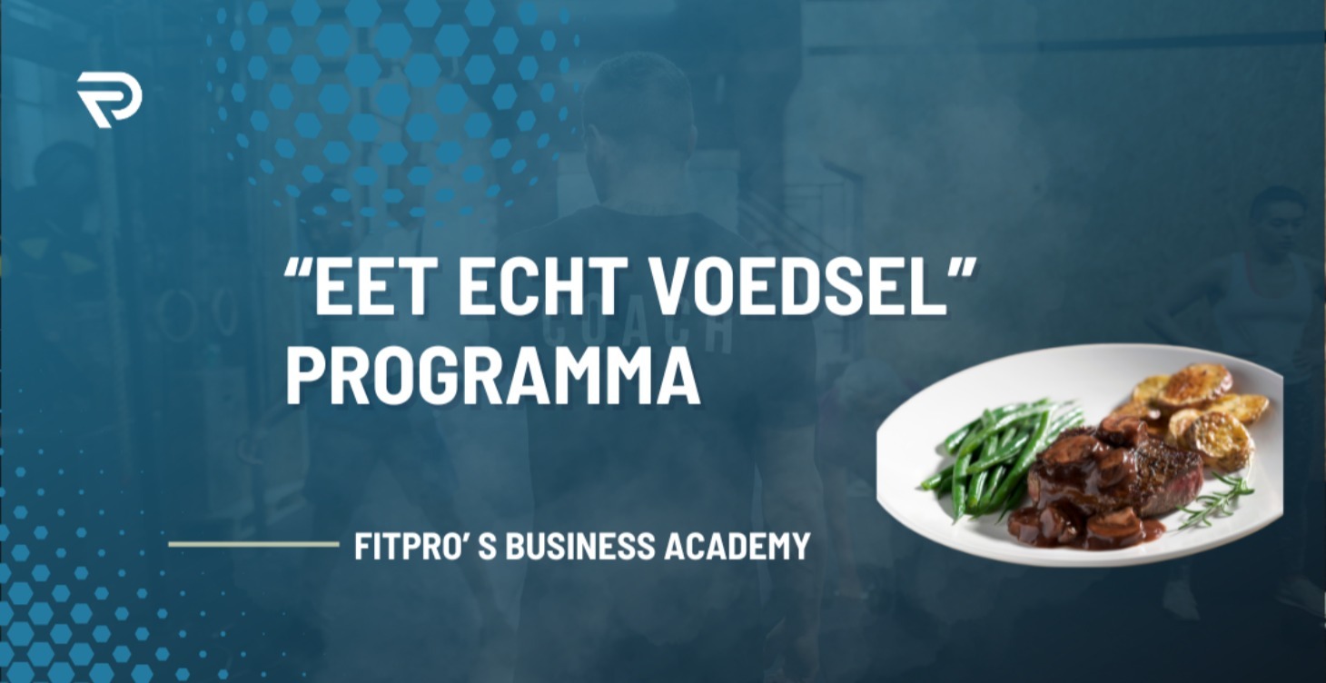 PLR: “Eet Echt Voedsel” Programma