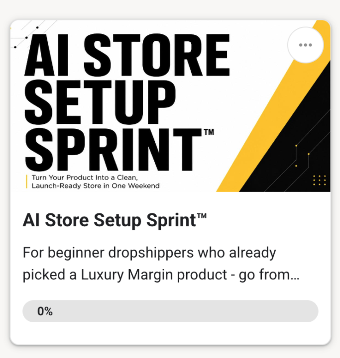Just added long awaited Store-building course