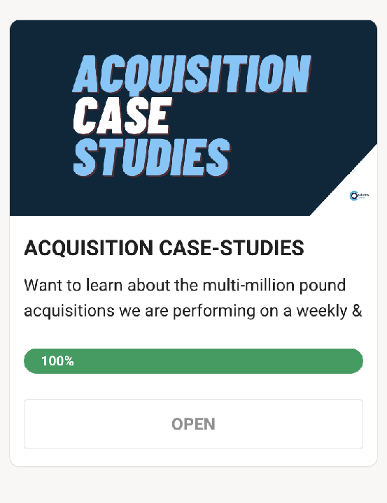 2 VIDEO CASE-STUDIES WITH COMBINED TURNOVER OF 26.5M/YEAR GBP