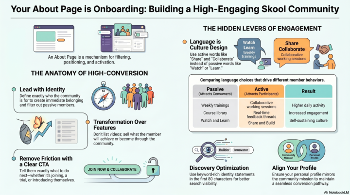 Your About Page Shapes the Culture of Your Community