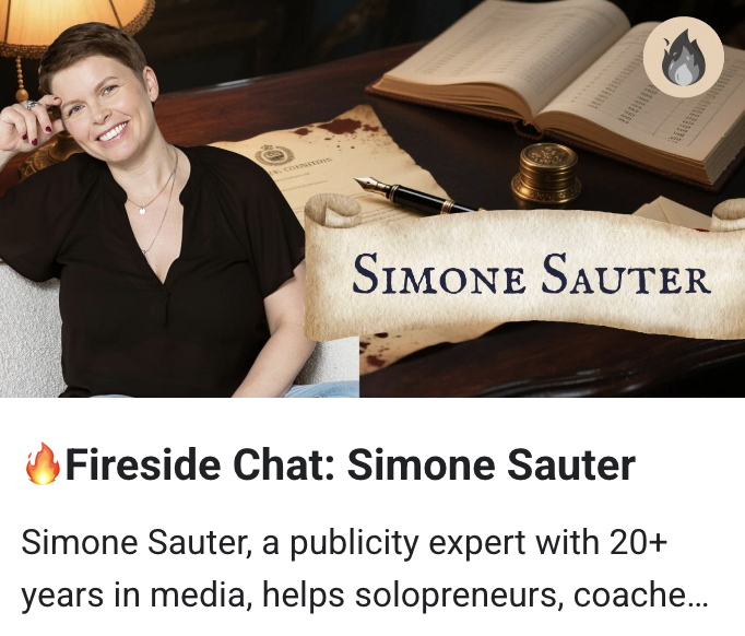 Going LIVE with Simone in 30 mins!!