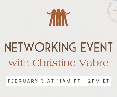 LIVE TOMORROW: Global Networking Call