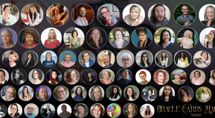 I'm LIVE today at the Oracle Cards Magic Summit