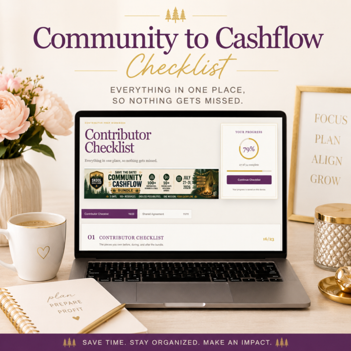 Community to Cashflow Bundle Contributors...this is for you 🤭