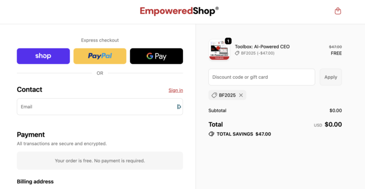 How to Claim the AI-Powered CEO Toolbox