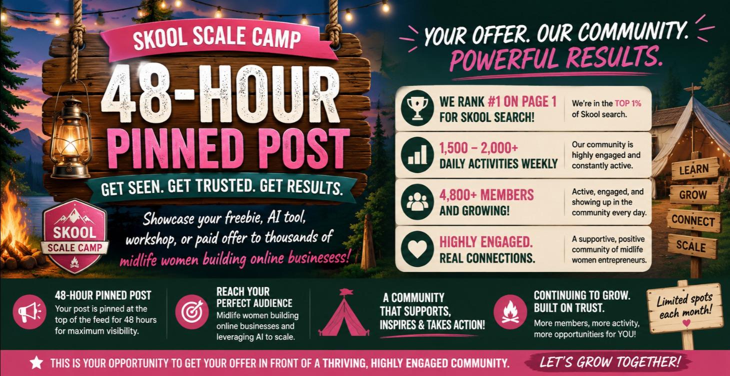 48-Hour Pinned Post