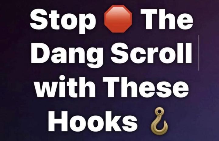 Stop 🛑 The Dang Scroll 👇🏽