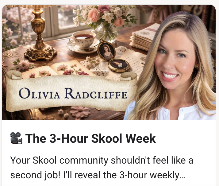 REPLAY >>> Who wants to be on Skool 3-hours a week?