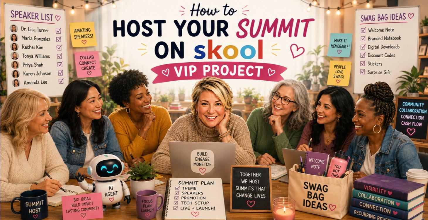 How to Host Your Summit on Skool Project