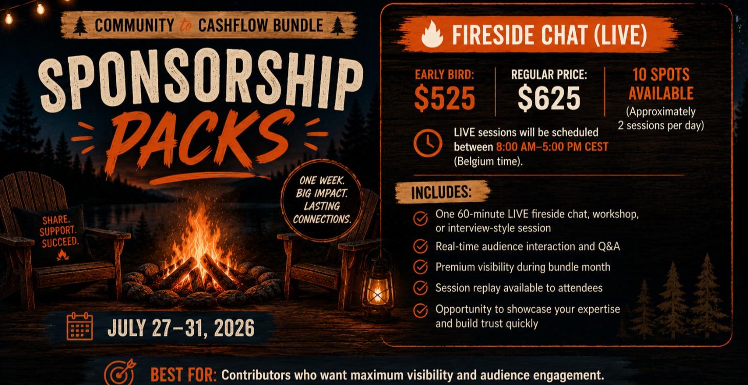Fireside Chat Sponsor Pack