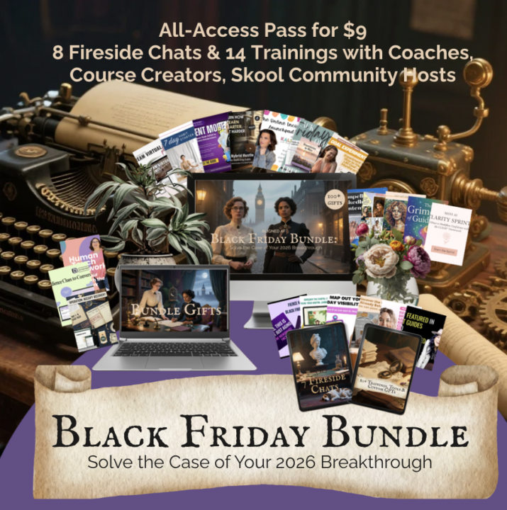 🎁 Dive into the AI & Digital Tools gifts in our Black Friday bundle 🔧✨