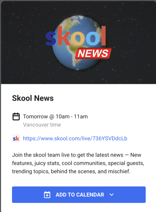🚨 BIG News on Skoolers June 9