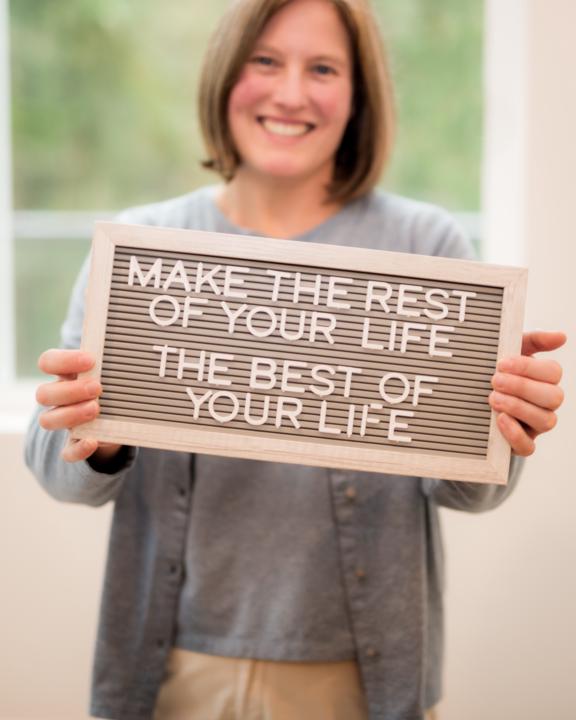 Today is the first day of the rest of my life as...