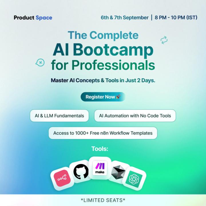 𝗪𝗲'𝗿𝗲 𝗱𝗿𝗼𝗽𝗽𝗶𝗻𝗴 𝗼𝘂𝗿 𝗕𝗜𝗚𝗚𝗘𝗦𝗧 𝗙𝗥𝗘𝗘 𝟮-𝗗𝗮𝘆 𝗔𝗜 𝗕𝗼𝗼𝘁𝗰𝗮𝗺𝗽. 🚀