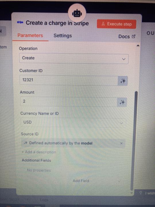 I'm facing a problem with Stripe in n8n