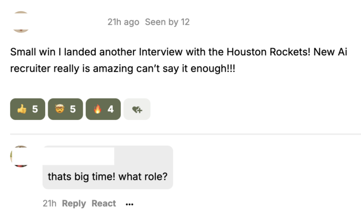 Small win? This is a big flex 😎