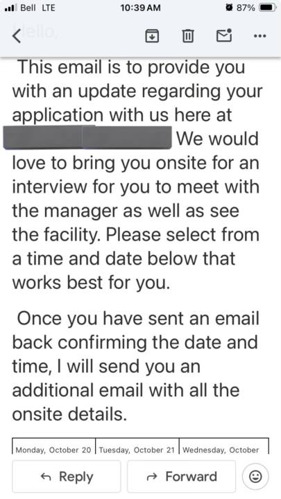 Second I.T. Interview Ever