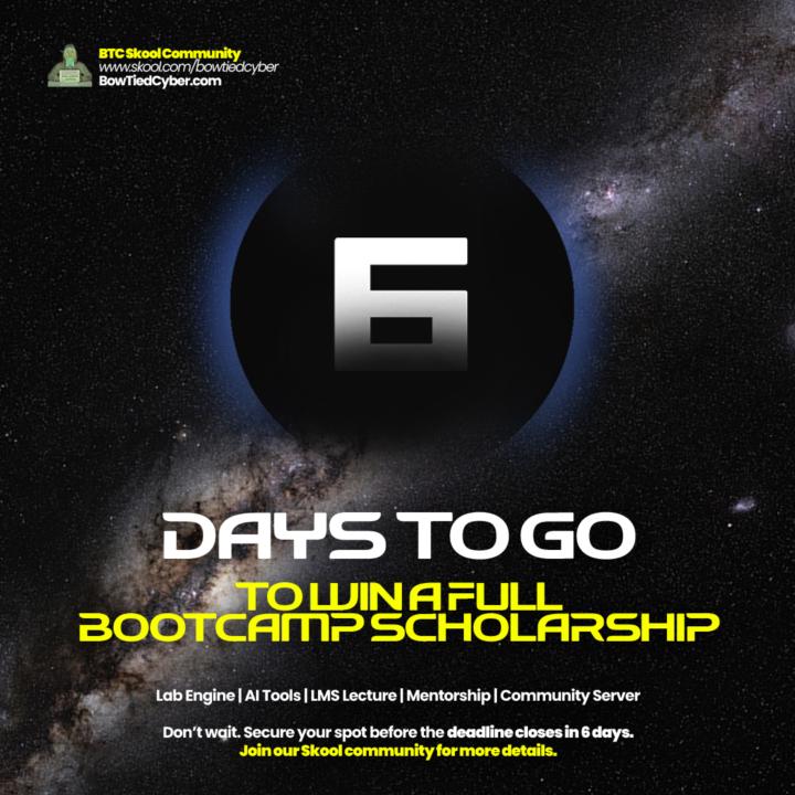 🎓 Bootcamp Giveaway Countdown 🎓
