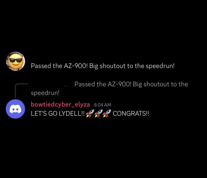 HOODIE PASSED AZ-900 🥳