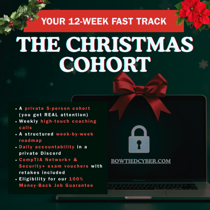 Quick update for our Christmas Cohort 🎄✨