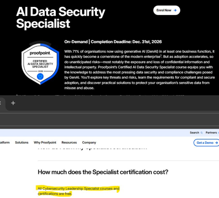 free Certified AI Data Security Specialist course