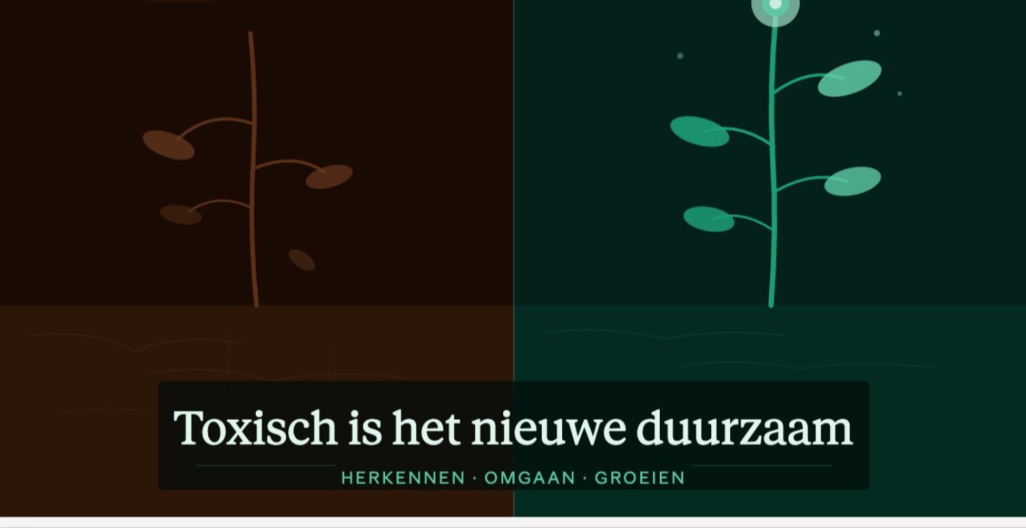 Toxisch is het nieuwe Duurzaam