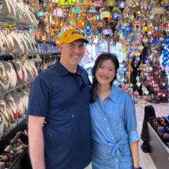 David and Fenty Hall