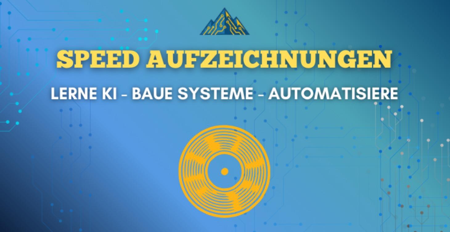 SPEED: Aufzeichnungen