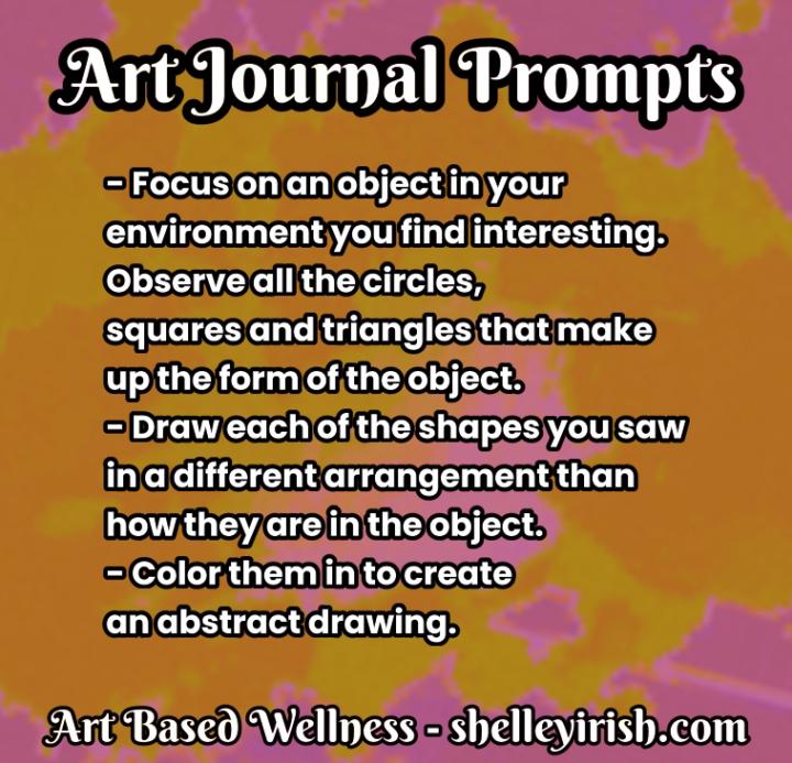 Art Journal Prompts (Anxiety Relief)