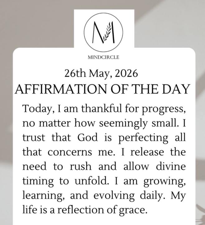 Affirmation of the Day