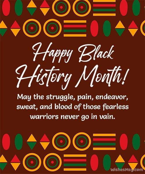 Happy Black History Month 