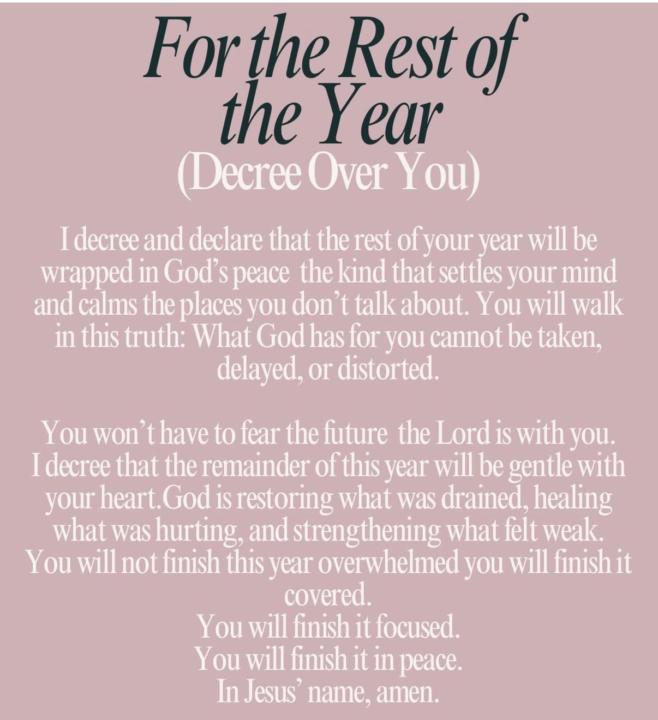 DECLARE AND DECREE EVERYTHING YOU NEED