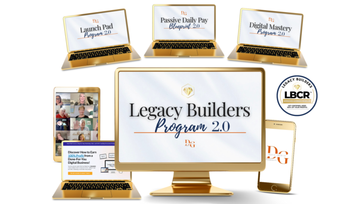Who here is in The Legacy Builders Program 2.0?