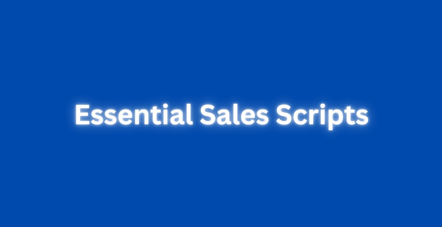 Essential Sales Scripts