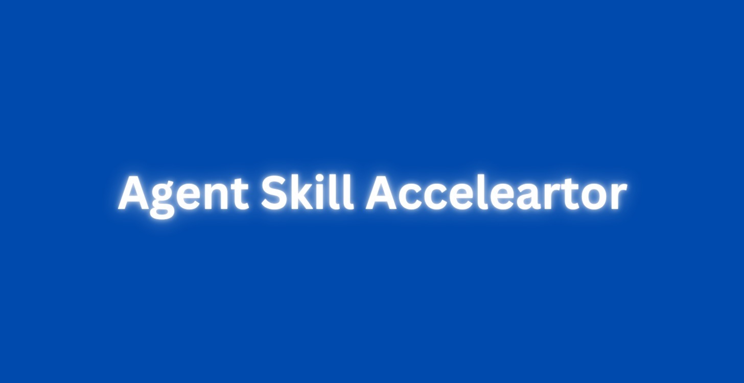 Agent Skill Accelerator