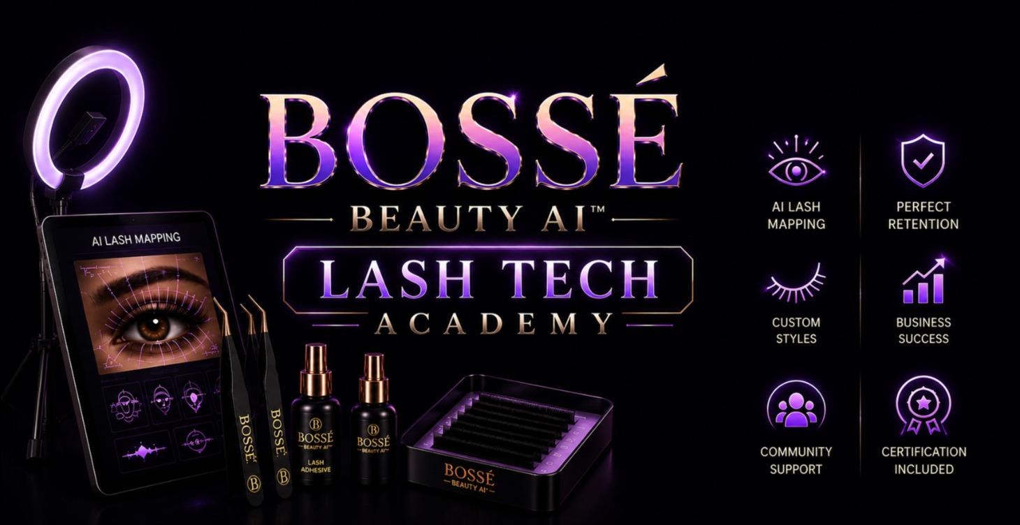 BOSSÉ BEAUTY AI™  LASH TECH ACADEMY