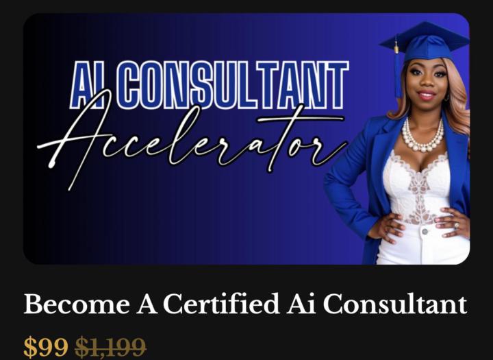 90% commission as an affiliate..Get AI CERTIFIED 