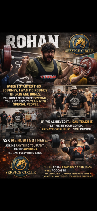 Rohan’s, Body blueprint is specifically designed for you. 