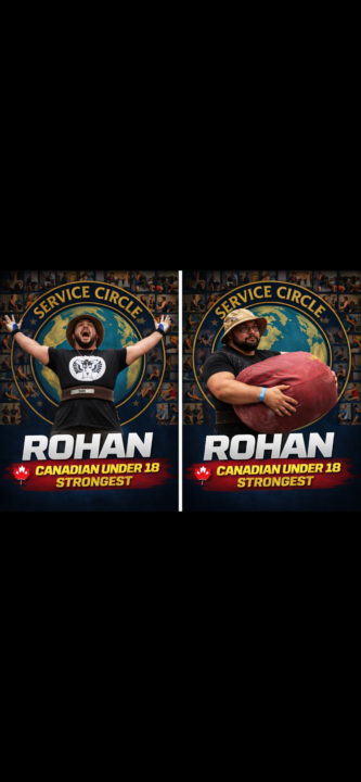 Rohan — Canadian Under-18 Strongman Coach