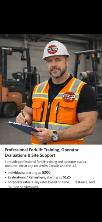 Professional Forklift Training & Operator Evaluations