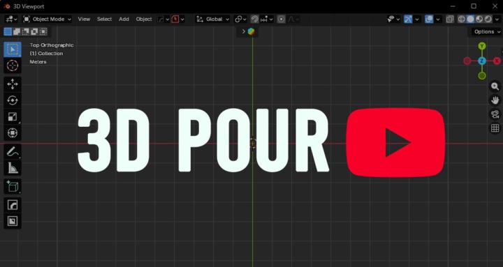 3D pour YouTube