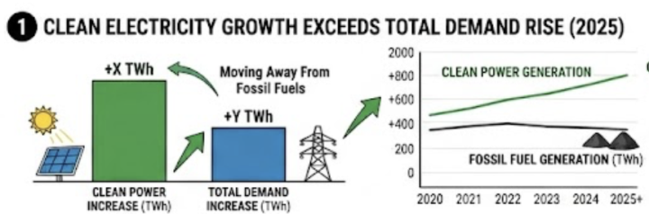 New Report on Energy Market Insights : Renewables & the Global Shift away from fossil fuels